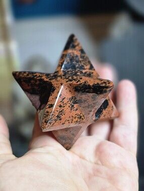 Mahogany Obsidian Merkaba